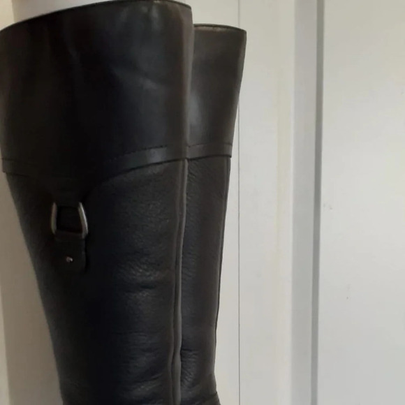 Clarks Swansea Bridge Tall Riding Boot Black size 6 - Picture 5 of 12